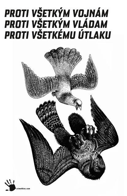 Photo of ‘Proti Všetkým Vojnám’ front side