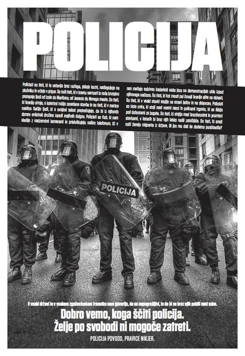 Photo of ‘Policija’ front side