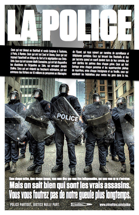 Photo recto de ‘La Police’