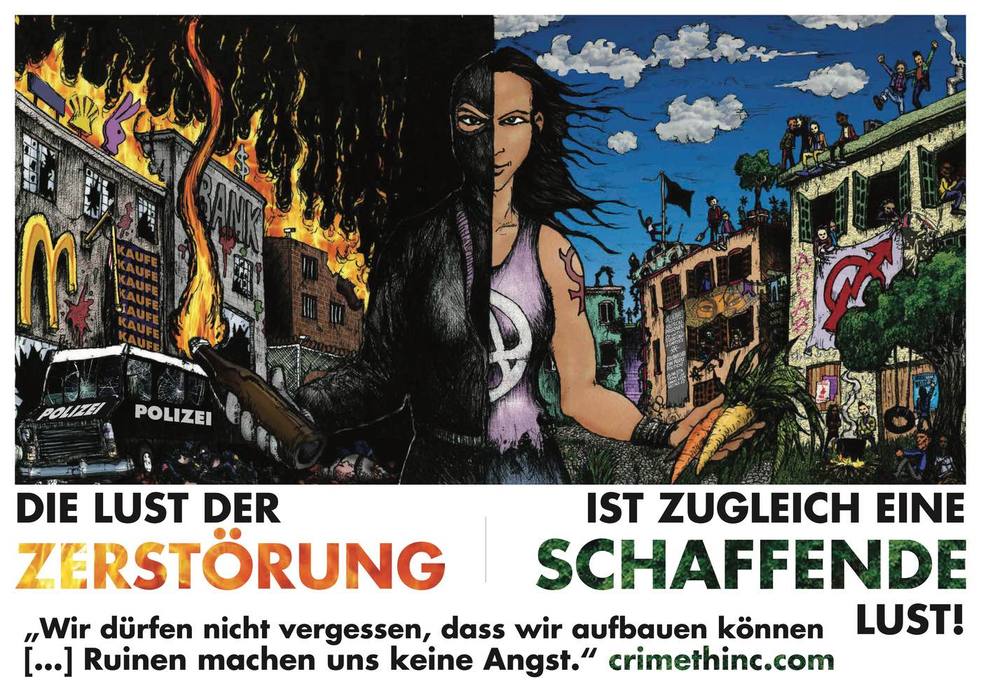 Foto von ‘Die Lust der Zerstörung ist zugleich eine schaffende Lust  ’ Vorderseite