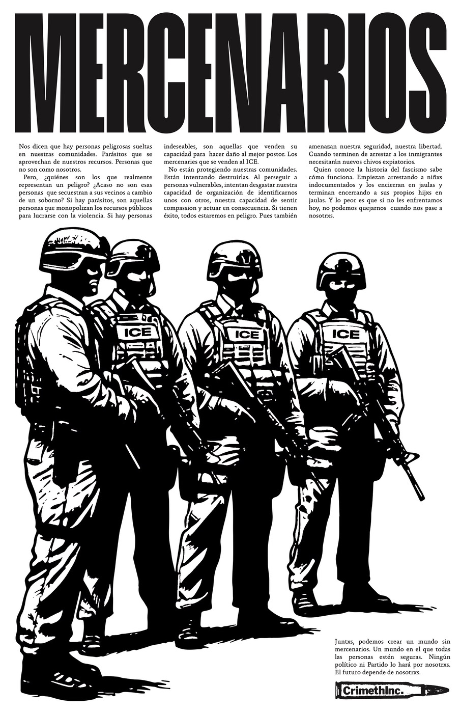 Photo of ‘Mercenarios’ front side