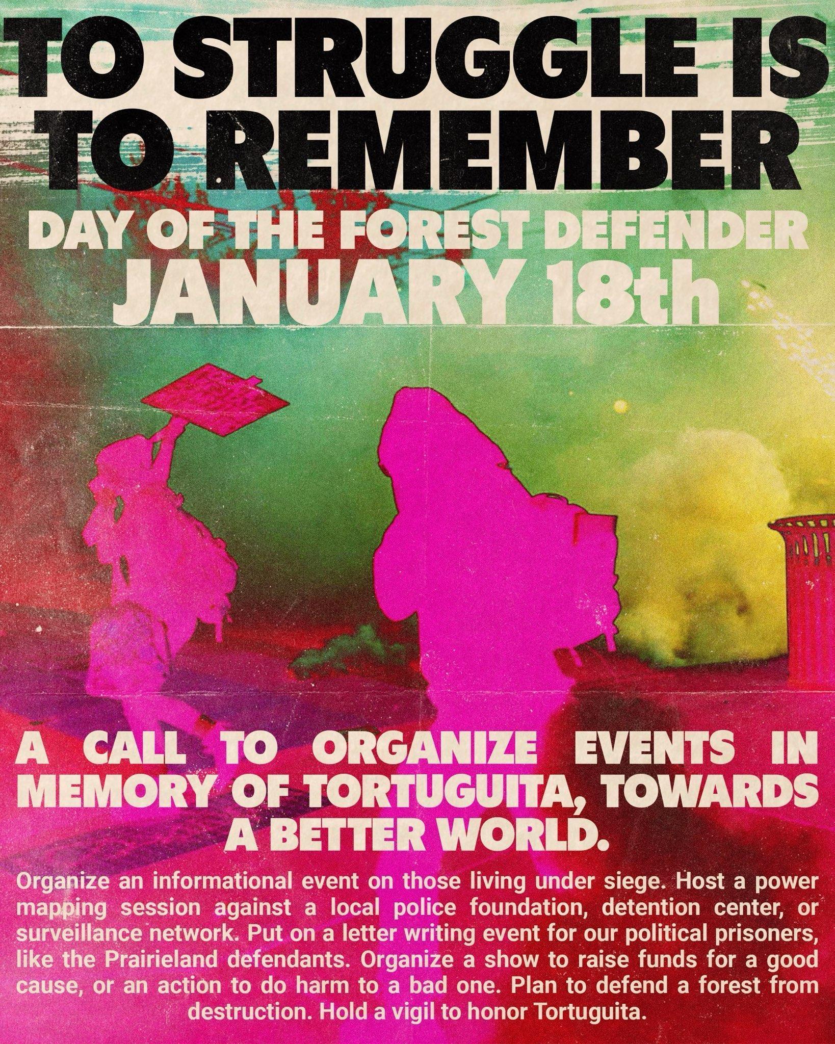 Photo of ‘To Struggle Is To Remember’ front side