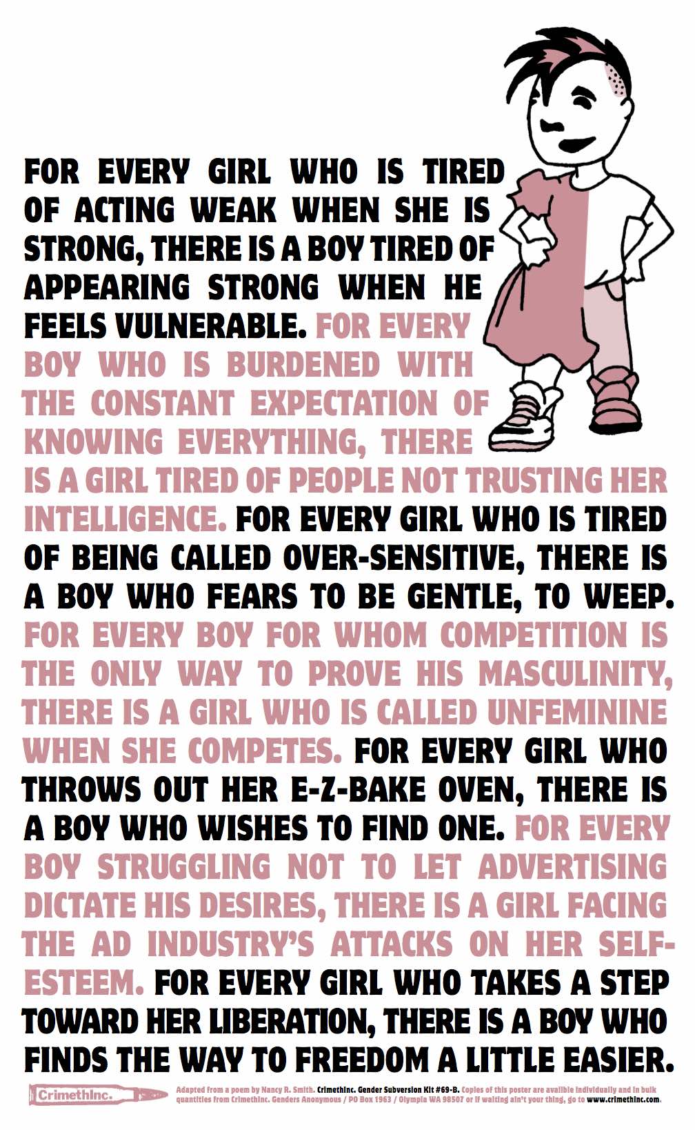 Photo of ‘Gender Subversion Kit’ front side