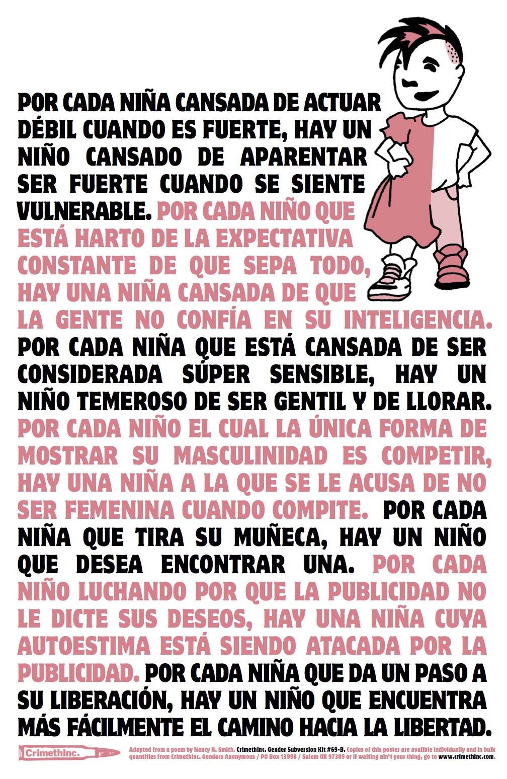 Photo of ‘Gender Subversion Kit (Español)’ front side