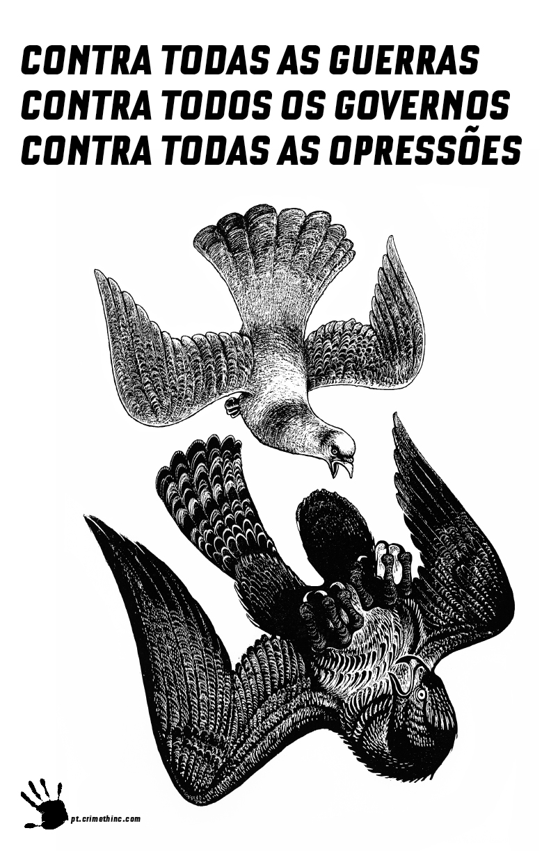 Photo of ‘Contra todas as guerras’ front side