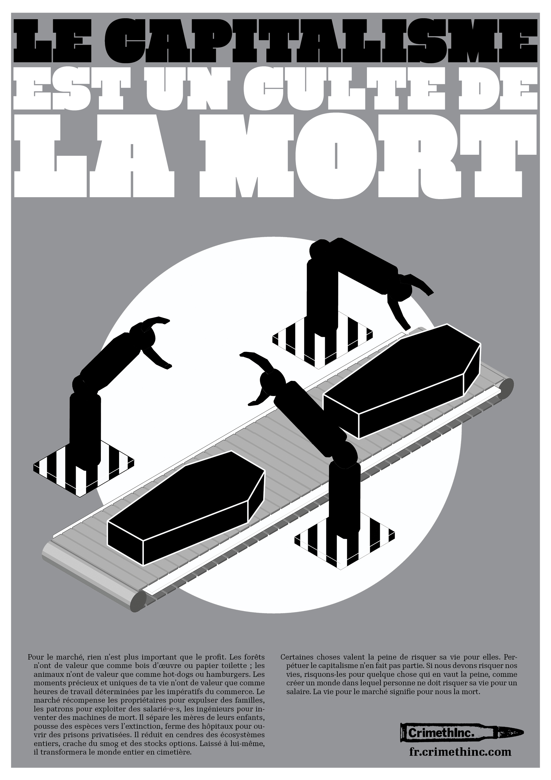 Photo recto de ‘Le capitalisme est un culte de la mort’