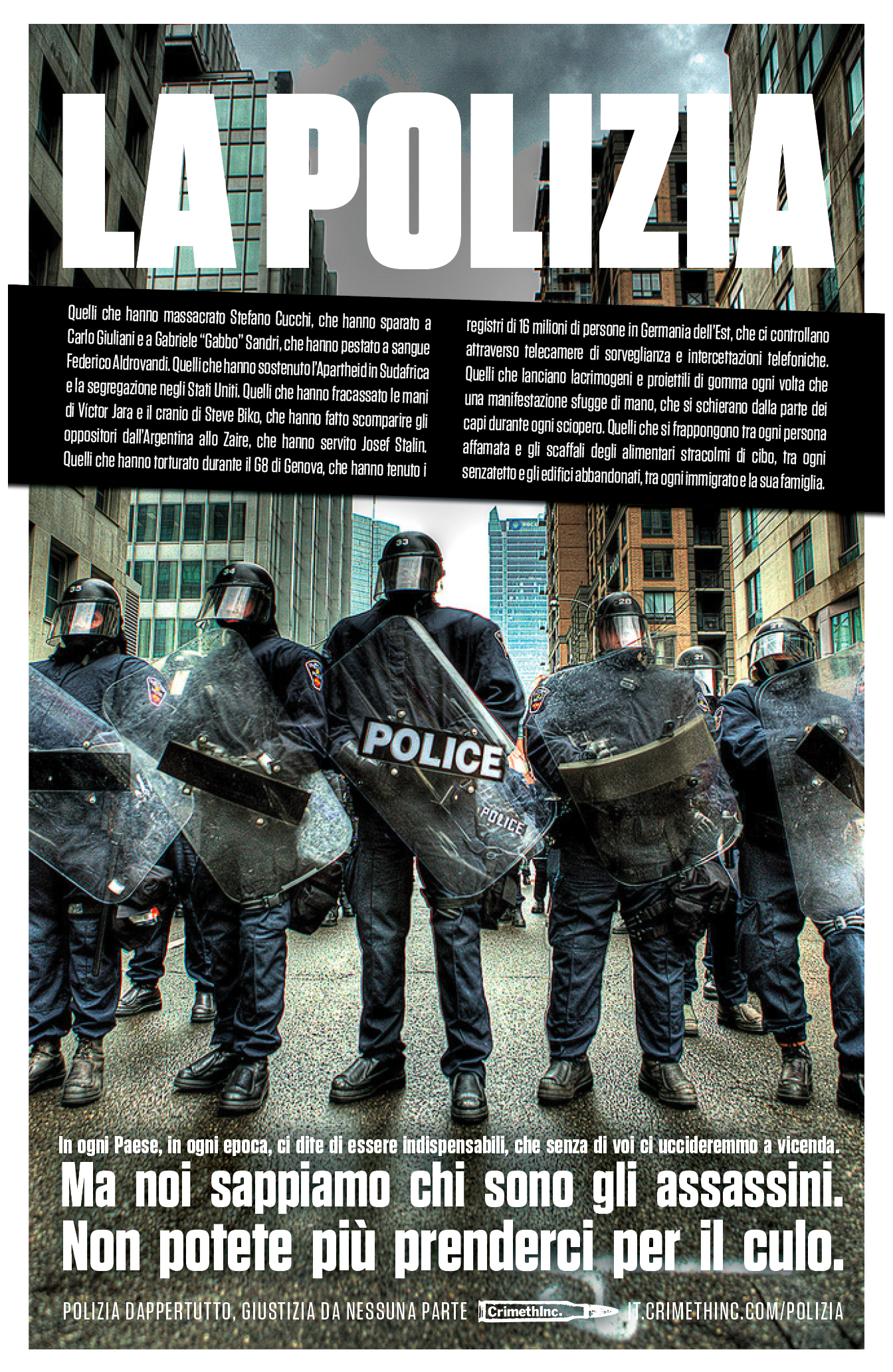 Foto di ‘La Polizia’ fronte